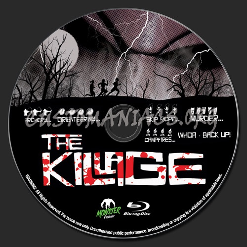 The Killage blu-ray label