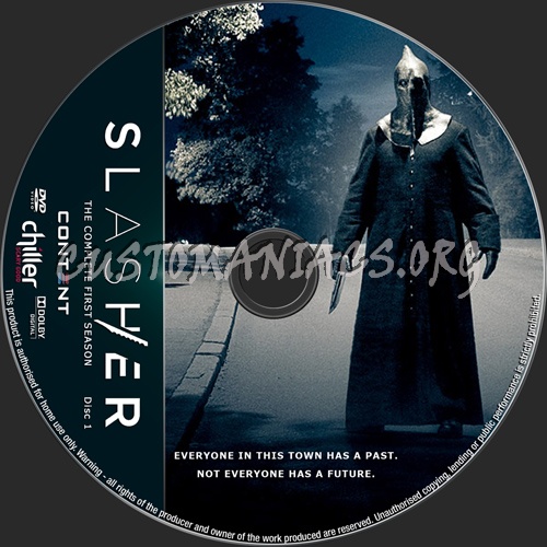 Slasher Season 1 dvd label