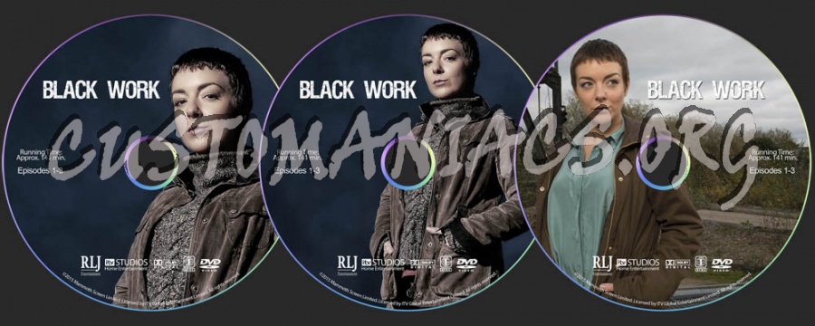 Black Work dvd label