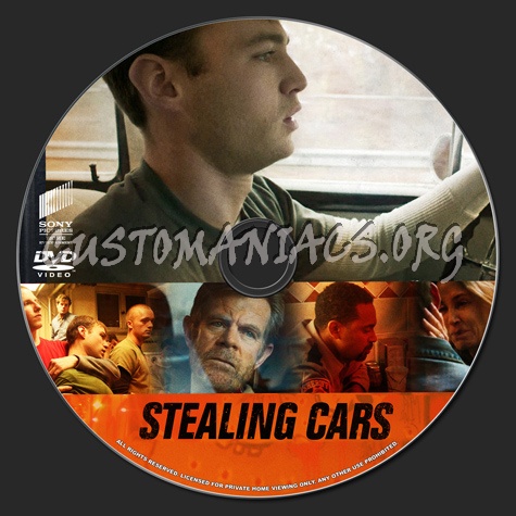 Stealing Cars dvd label