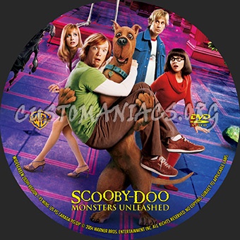 Scooby Doo 2 Monsters Unleashed dvd label