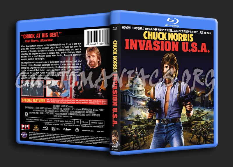 Invasion USA dvd cover