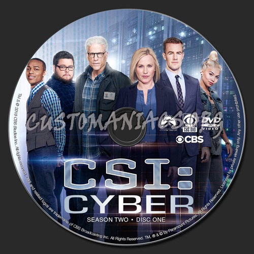 CSI Cyber - Season 2 dvd label