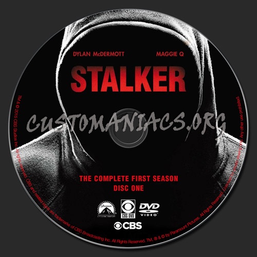 Stalker - Season 1 dvd label