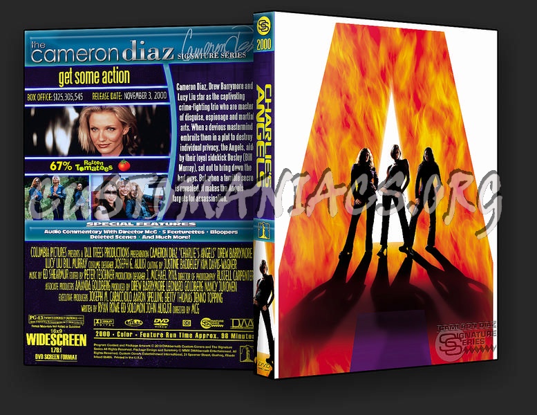 Charlie's Angels dvd cover