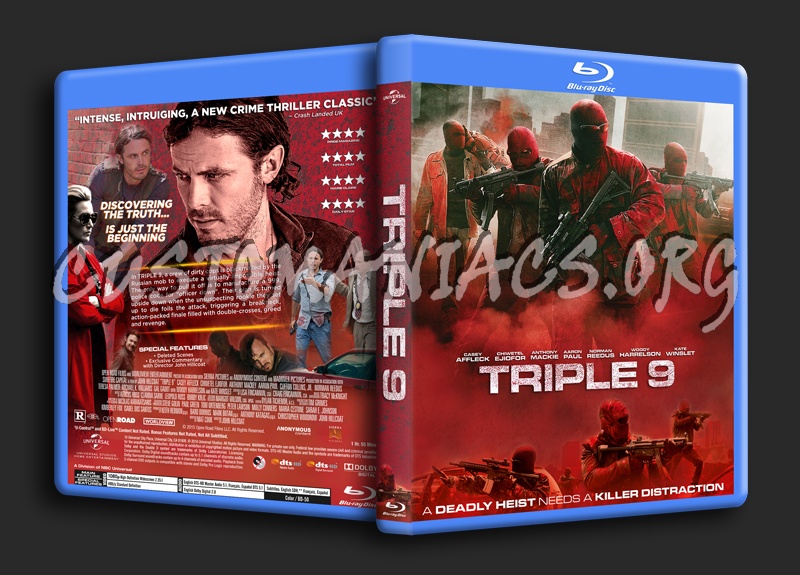 Triple 9 dvd cover