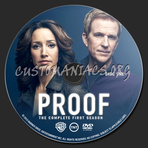 Proof - Season 1 dvd label