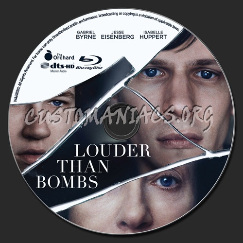 Louder Than Bombs blu-ray label