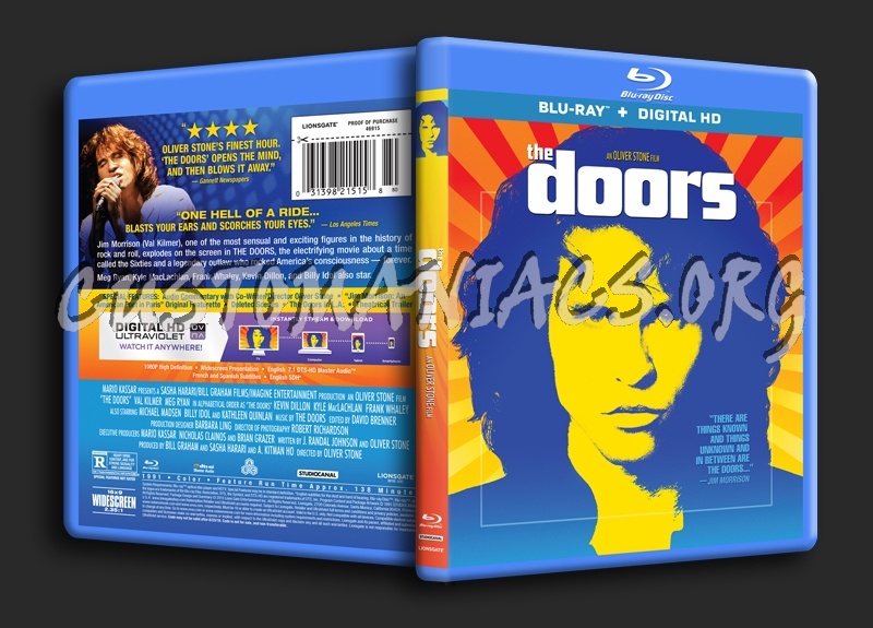 The Doors blu-ray cover