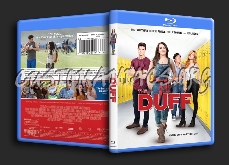 The Duff blu-ray cover