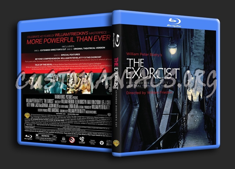 The Exorcist blu-ray cover