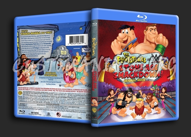 The Flintstones Stone Age Smackdown! blu-ray cover