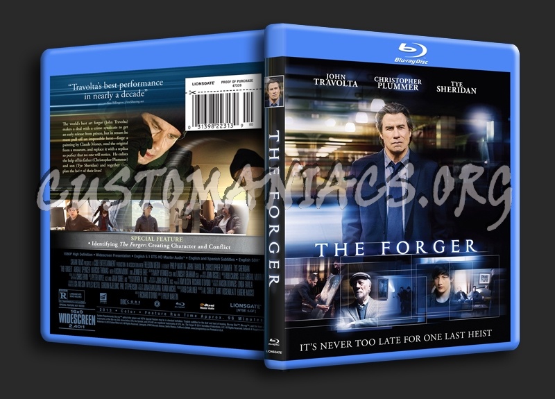 The Forger blu-ray cover