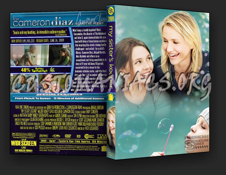 My Sisters Keeper dvd cover