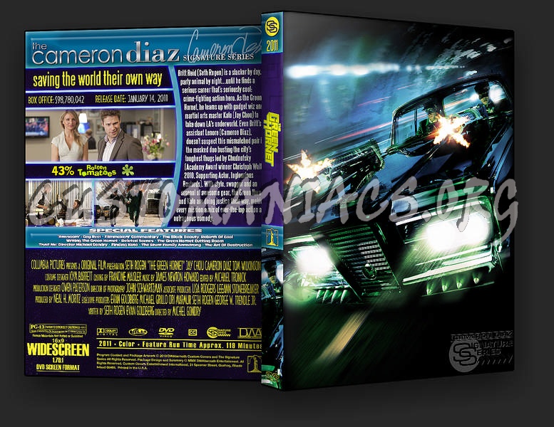 The Green Hornet dvd cover