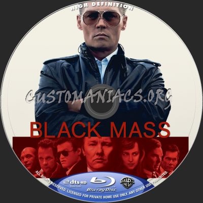 Black Mass blu-ray label