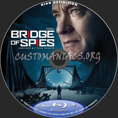 Bridge Of Spies blu-ray label