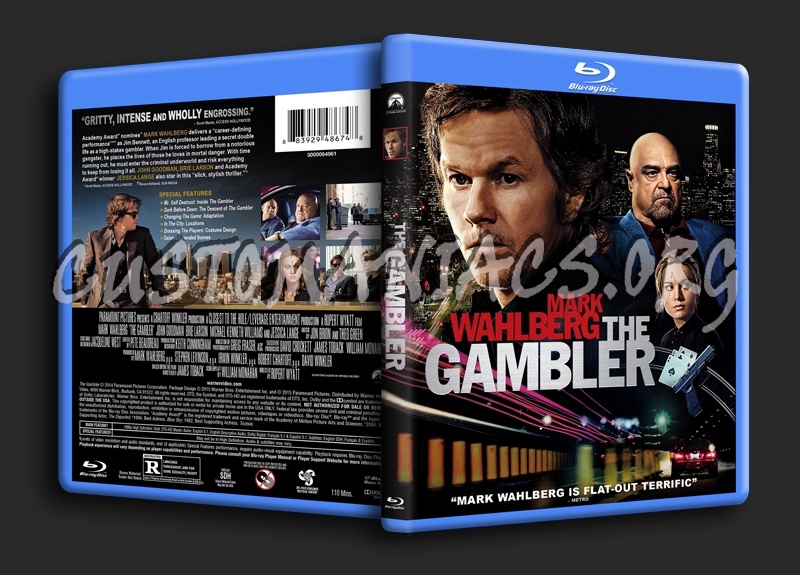 The Gambler blu-ray cover