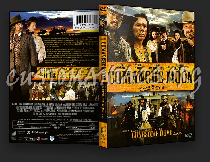 Comanche Moon dvd cover