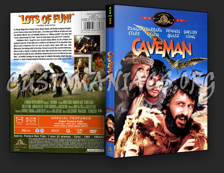 Caveman dvd cover