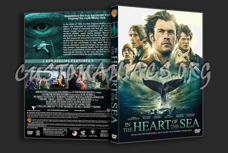 In the Heart of the Sea dvd cover