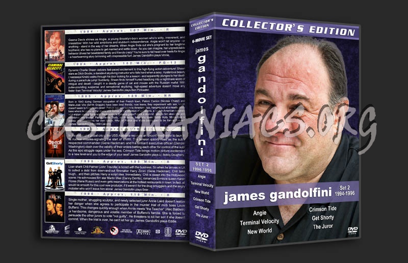 James Gandolfini Collection - Set 2 (1994-1996) dvd cover