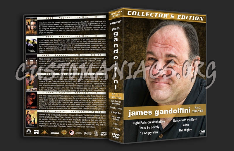James Gandolfini Collection - Set 3 (1996-1998) dvd cover