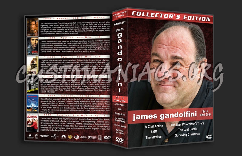 James Gandolfini Collection - Set 4 (1998-2004) dvd cover