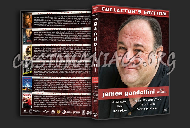 James Gandolfini Collection - Set 4 (1998-2004) dvd cover
