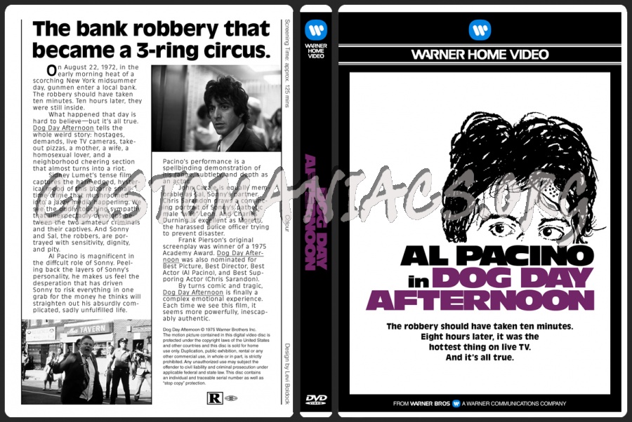 Dog Day Afternoon dvd cover