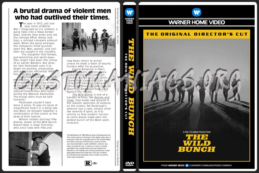 The Wild Bunch dvd cover