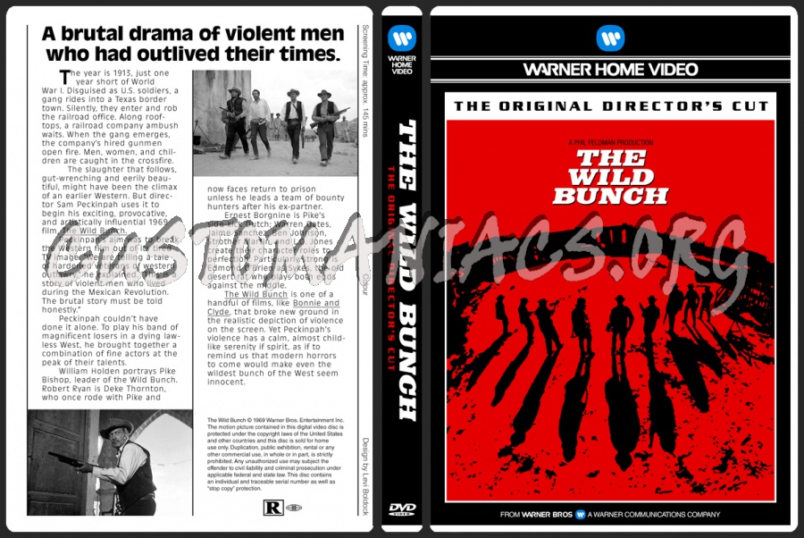 The Wild Bunch dvd cover