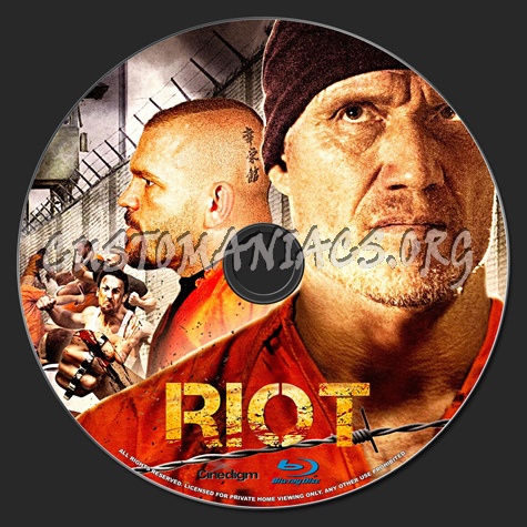 Riot blu-ray label