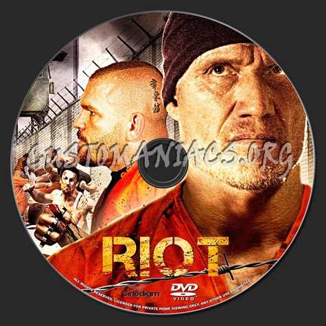 Riot dvd label