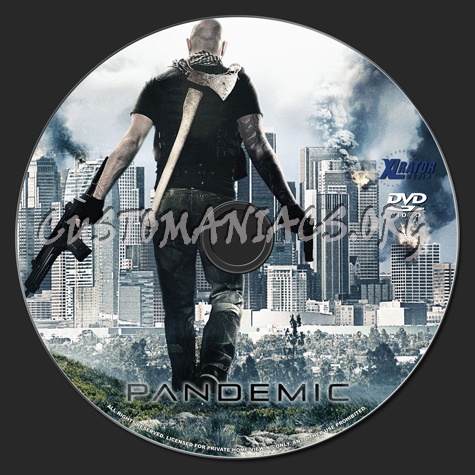 Pandemic (2016) dvd label