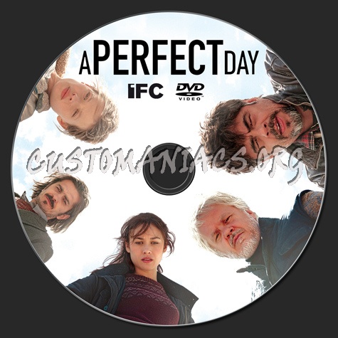 A Perfect Day (2015) dvd label