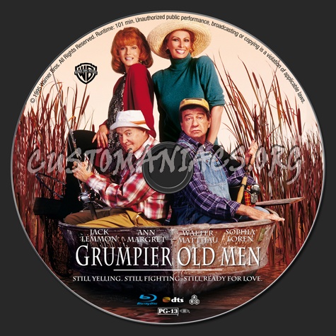 Grumpier Old Men blu-ray label