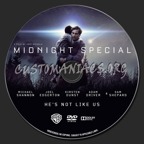 Midnight Special dvd label