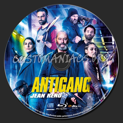 Antigang blu-ray label