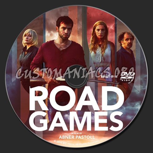 Road Games dvd label