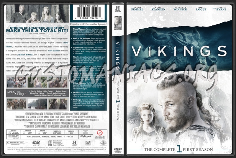 Vikings Season One dvd cover