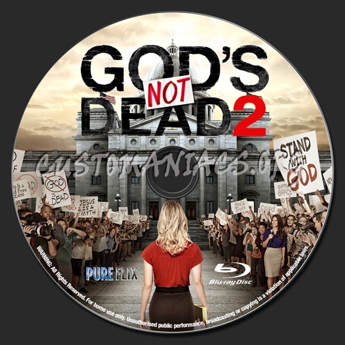 God's Not Dead 2 blu-ray label
