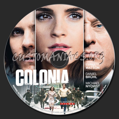 Colonia blu-ray label