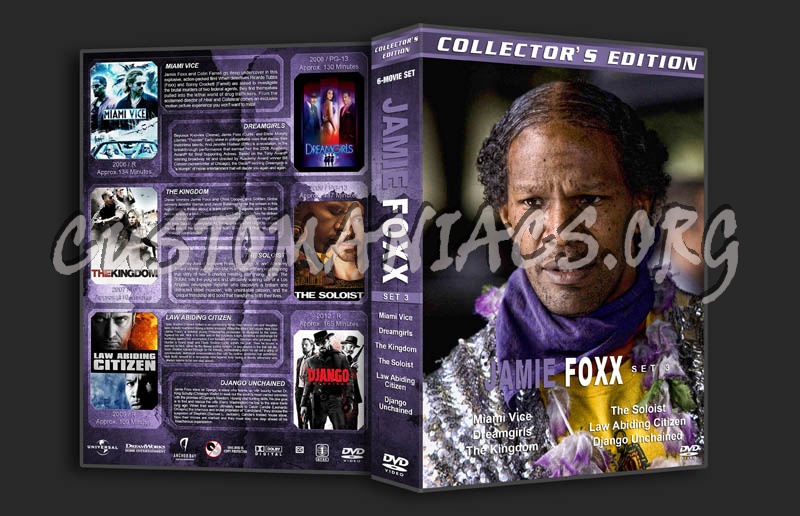 Jamie Foxx Collection - Set 3 (2006-2012) dvd cover
