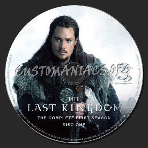 The Last Kingdom: Season 1 blu-ray label