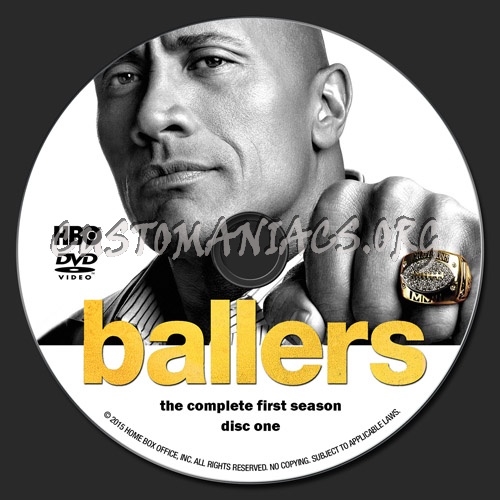 Ballers - Season 1 dvd label