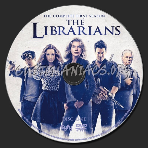 The Librarians - Season 1 dvd label