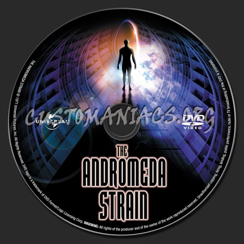 The Andromeda Strain dvd label