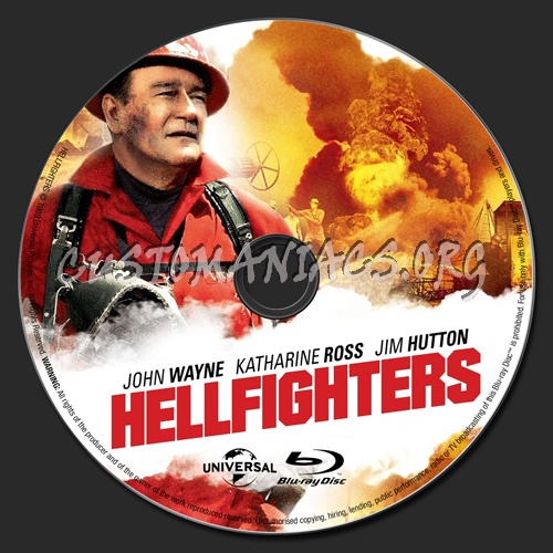 Hellfighters blu-ray label