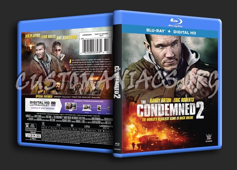 The Condemned 2 blu-ray cover